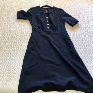 Navy Blue Dress